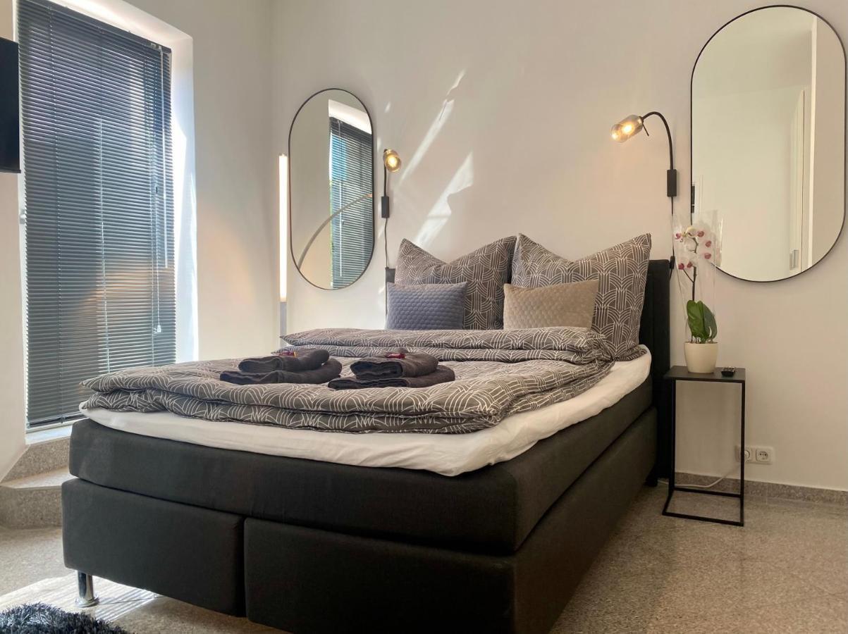 Stilvolles, Neues Apartment Mit Balkon In Bamberg Exterior foto